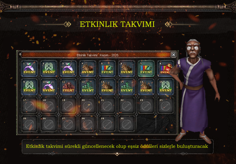 Event Tahtası